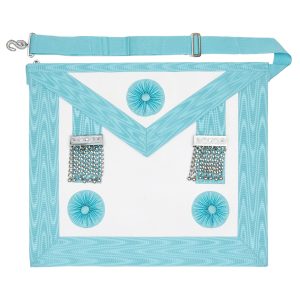 Craft Masonic MM Master Masons Apron with Pocket Regalia MM 3rd Degree